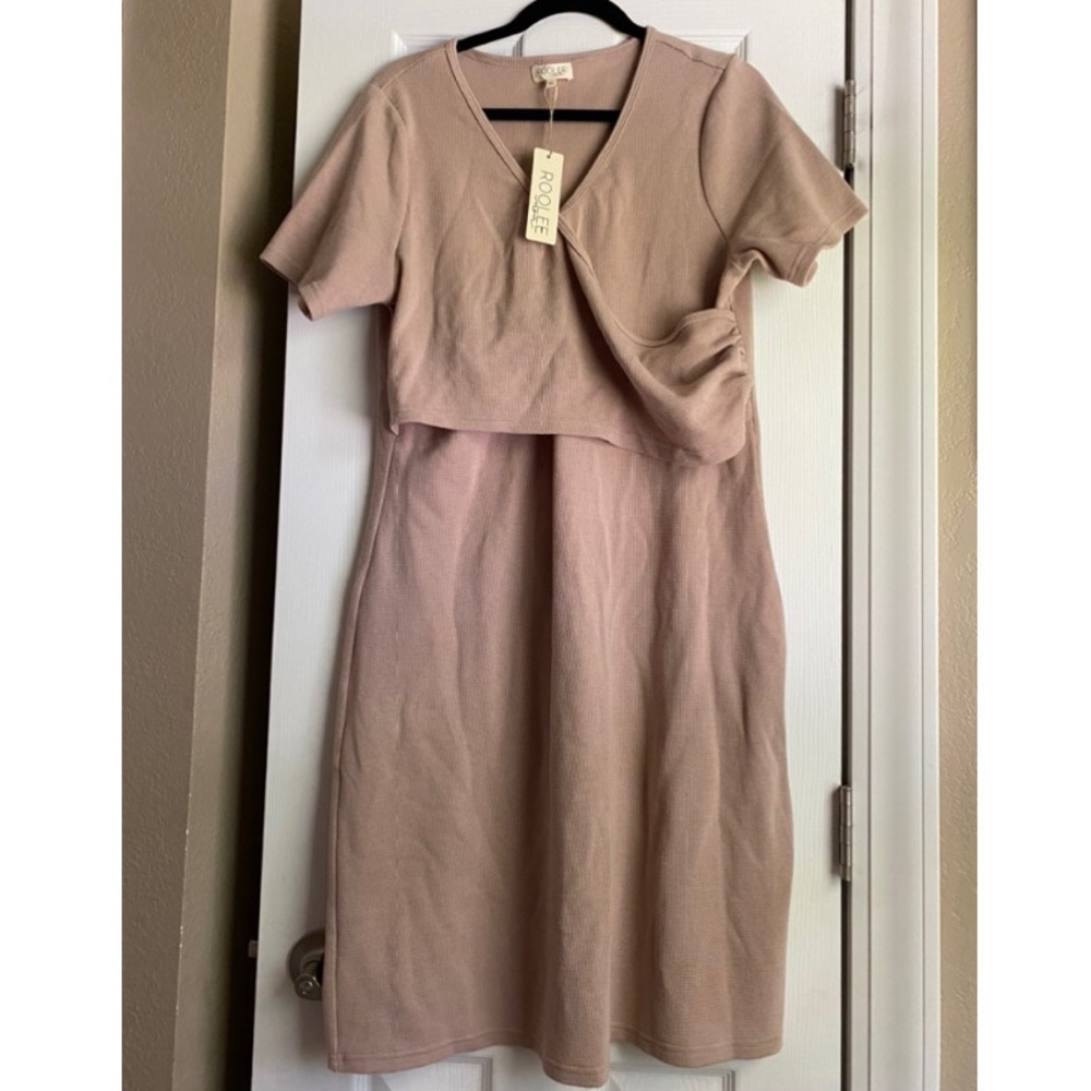 Roolee meghan wrap mom dress